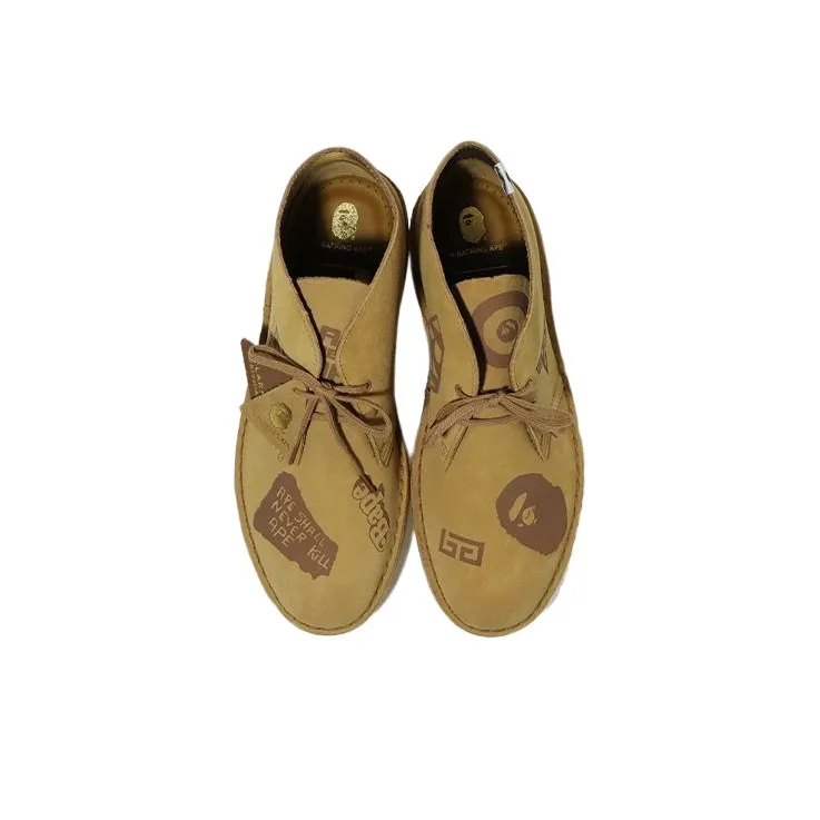 Clarks x A BATHING APE Ankle Boots Men's Light Umber-2