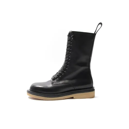 STEVE MADDEN Martin Boots Women's Black