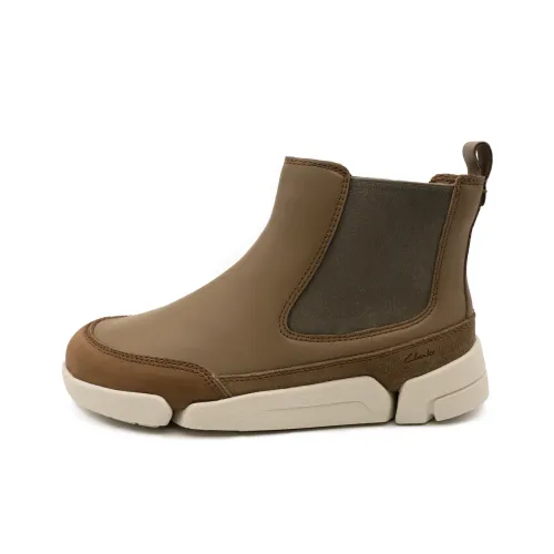 Clarks Short Chelsea Boots Women's Coffee