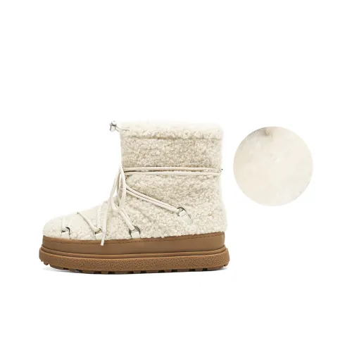 BOERDIQI Warm Cushioning Slip Resistant Short Snow Boots Women's