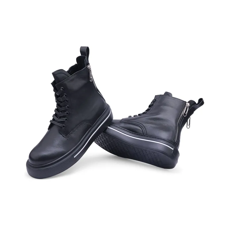 Mr.shang Original Garden Collection Ankle Boots Men's Black-2