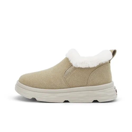 Warrior Insulated Shoe Warm Slip-Resistant Ankle-Length Snow Boots Women's Khaki