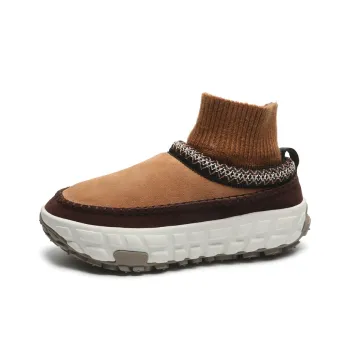 WEISHIBANGWEI Warm Slip Resistant Coverage Short Snow Boots Unisex