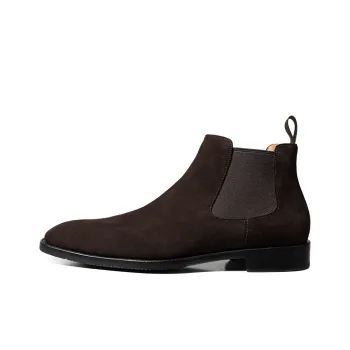 THOM WILLS Chelsea Boots Men's Dark Coffee