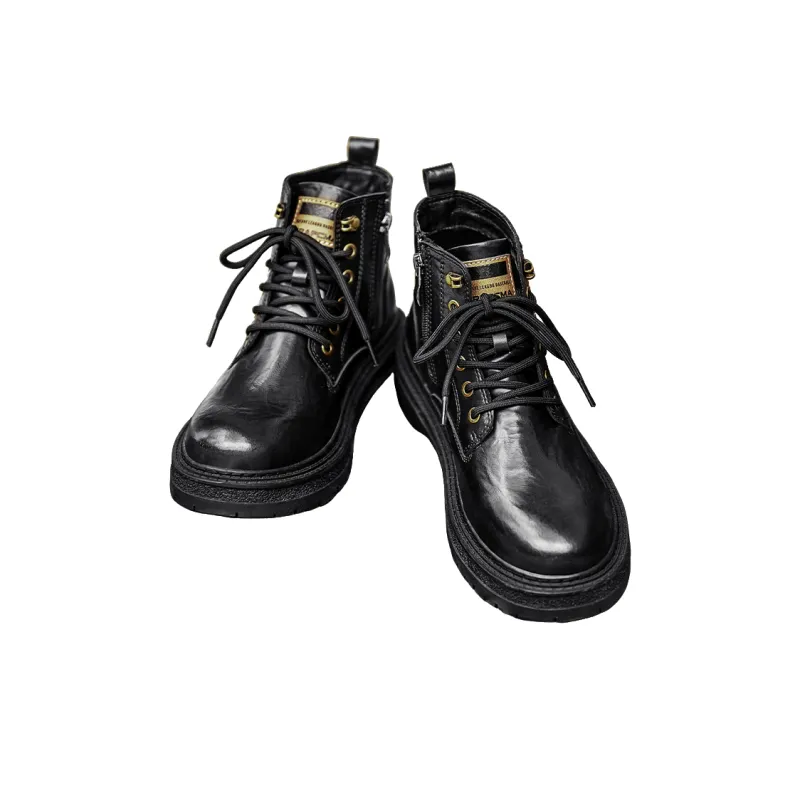 X-ZONE Knee-High Martin Boot High-Top Men's-10