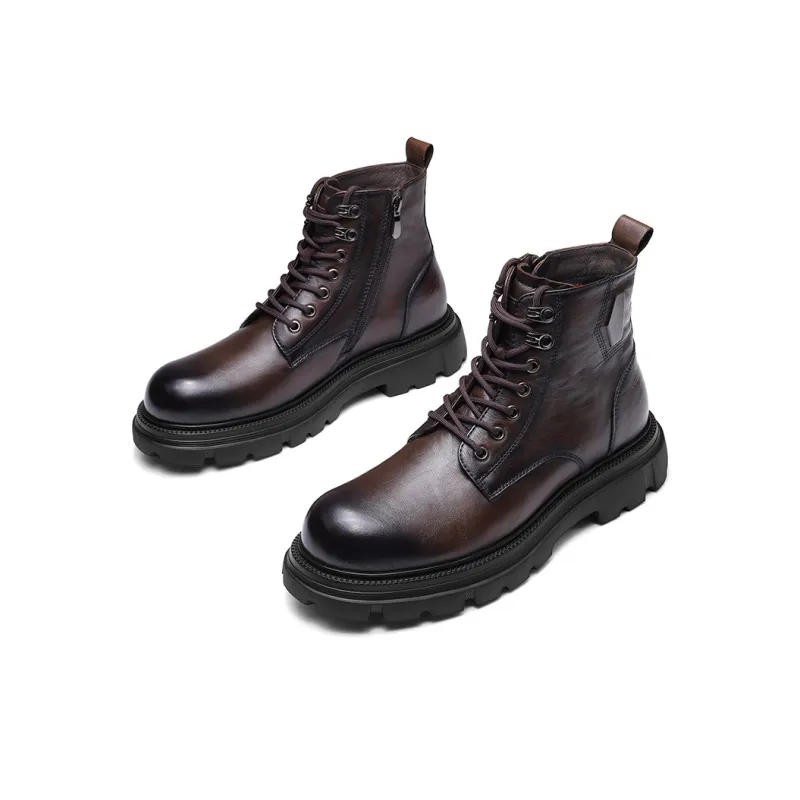 Strongman 3515 Martin Boot Men's Black Brown-10