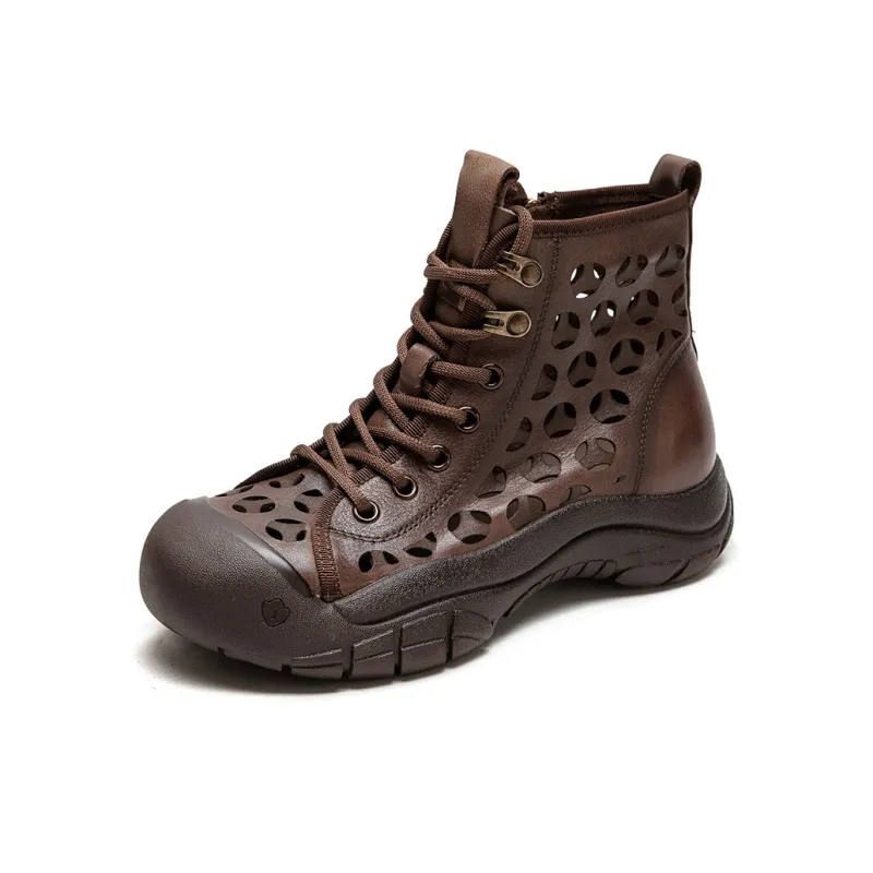 MATA Ankle Boots Women's Brown/Khaki-1