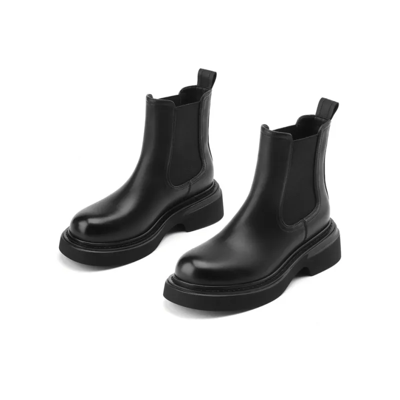 DAPHNE Short Chelsea Boots 5cm Women's-9