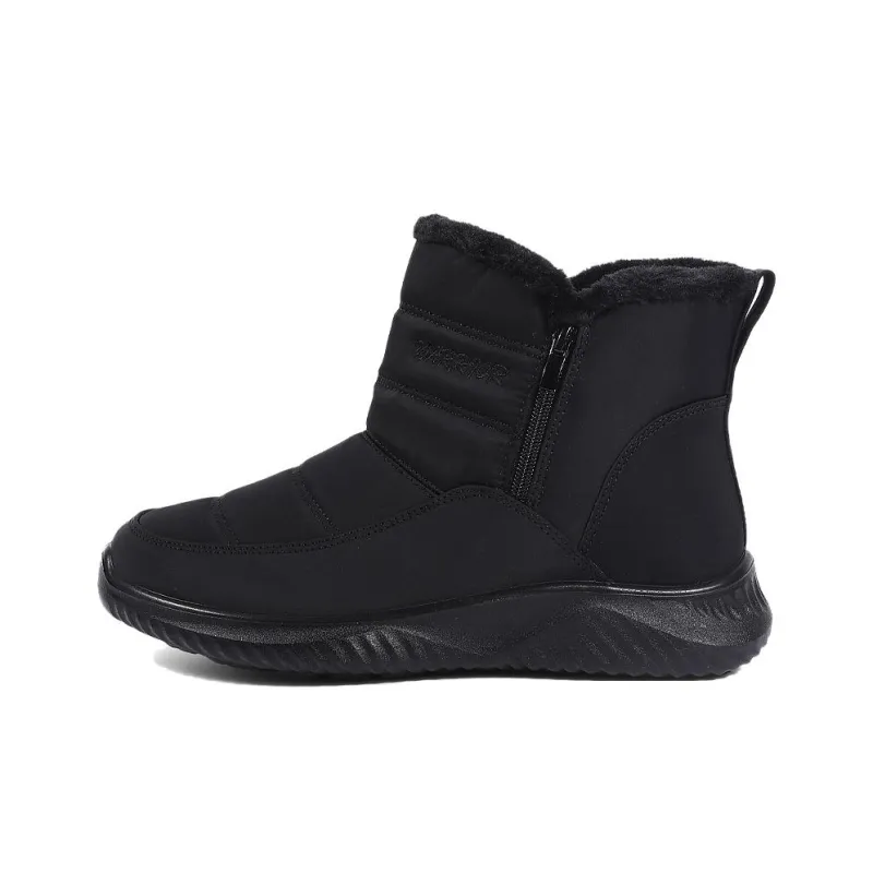Warrior Crew Snow Boots Unisex Black-0