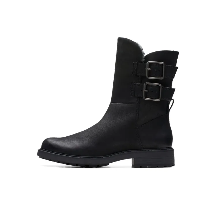 Clarks Ankle Boots Women's Black-0