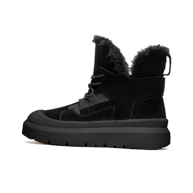 WEISHIBANGWEI Warm Slip Resistant Coverage Short Snow Boots Unisex-7