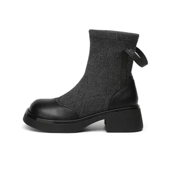 DAPHNE Ankle Boots Women's Black/Blue