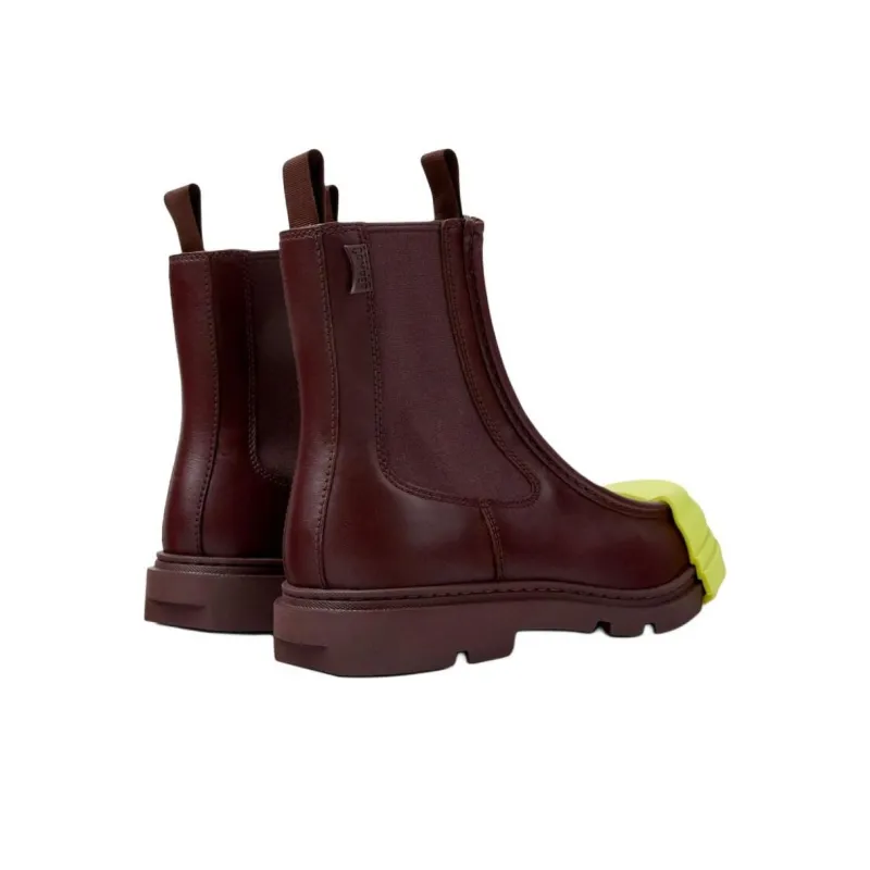 CAMPER Short Chelsea Boots Men's Red-2