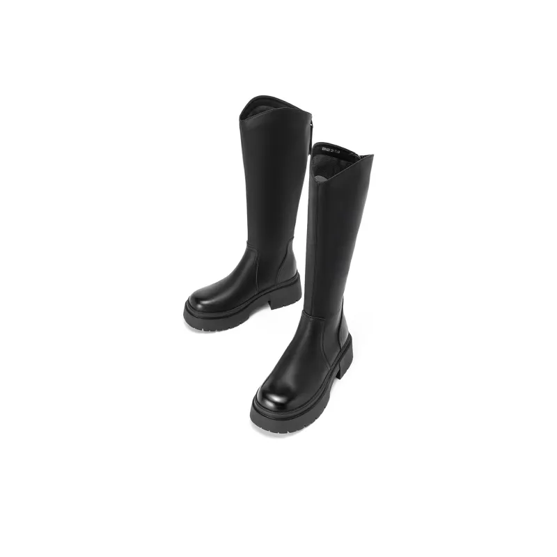 AOKANG Knee-high Boots 5cm Women's-4