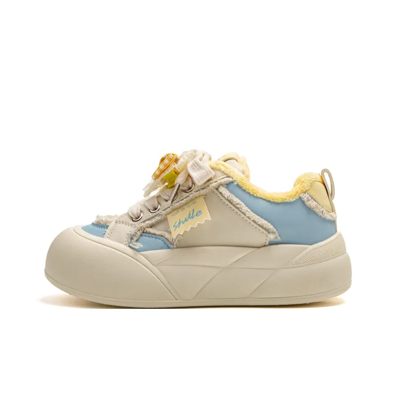 STAE Warm Wear-Resistant Slip-Resistant Low-Top Skateboard Shoes Women's Box Included-1