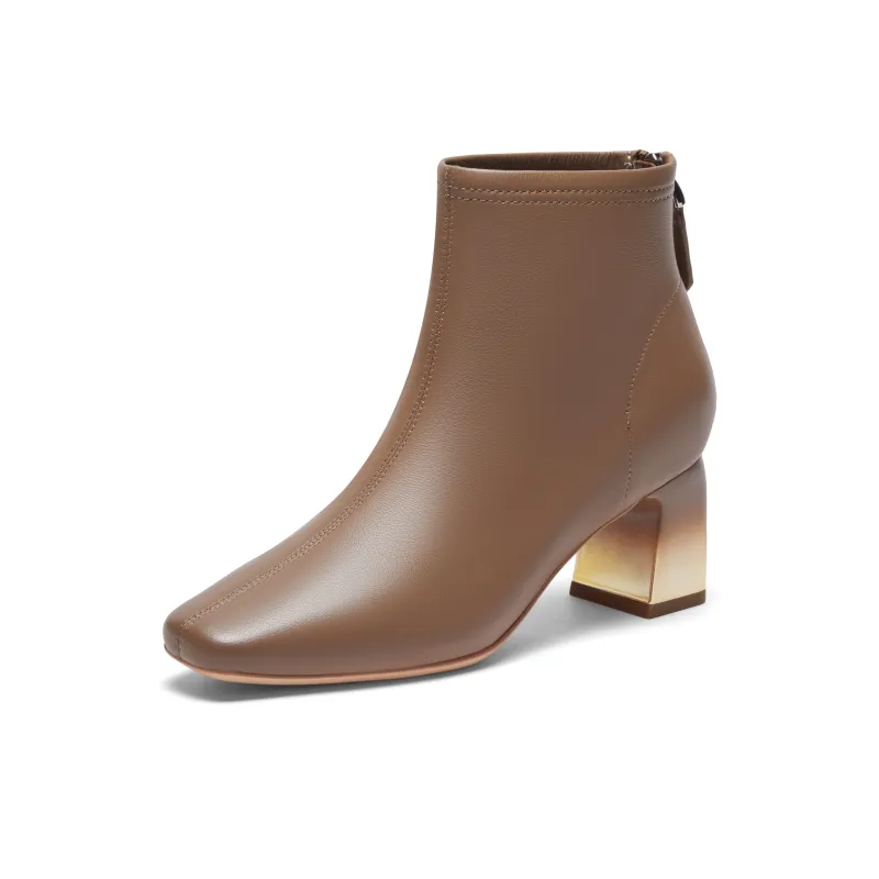 Joypeace The Winter Night Gradually Warms Ankle Boots 6cm Women's-13