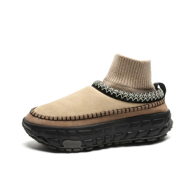 WEISHIBANGWEI Warm Slip Resistant Coverage Short Snow Boots Unisex-7