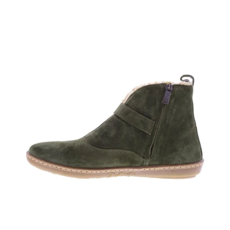 El Naturalista Ankle Boots Women's Green-1