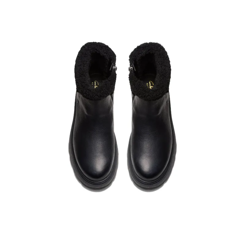 Clarks Ankle Boots Women's Black-3