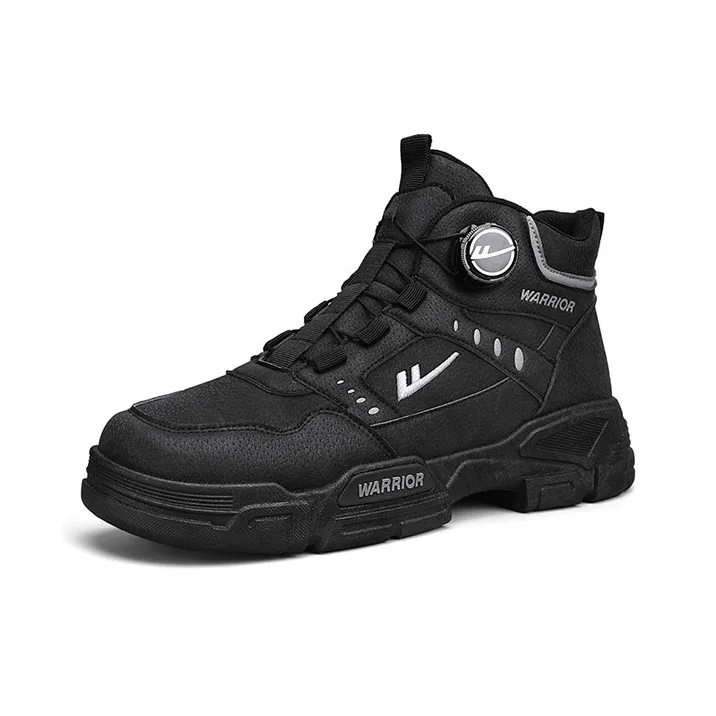 Warrior Crew Martin Boot Men's Black-1