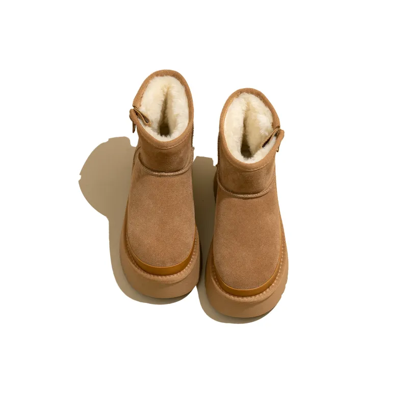 SNOWELF Short Snow Boots Women's-3