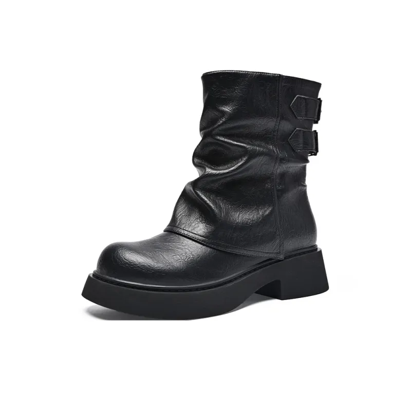 ZHR Ankle Boots Women's Black/Brown-1