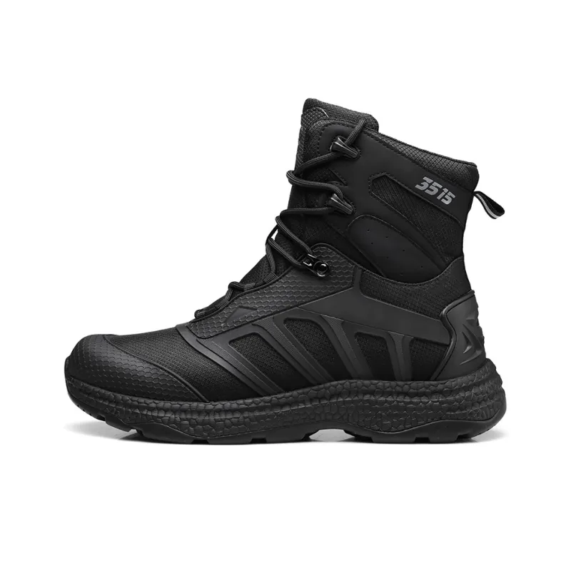 Strongman 3515 Men's High Top Boots Hiking Shoes Water Repellent-0
