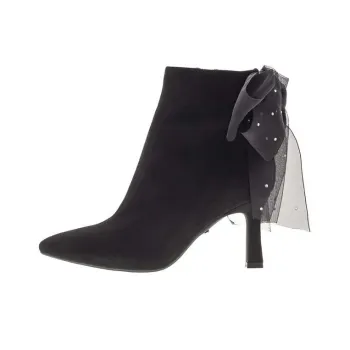 RANDA Cotton Ankle Boots 7.5cm Women's