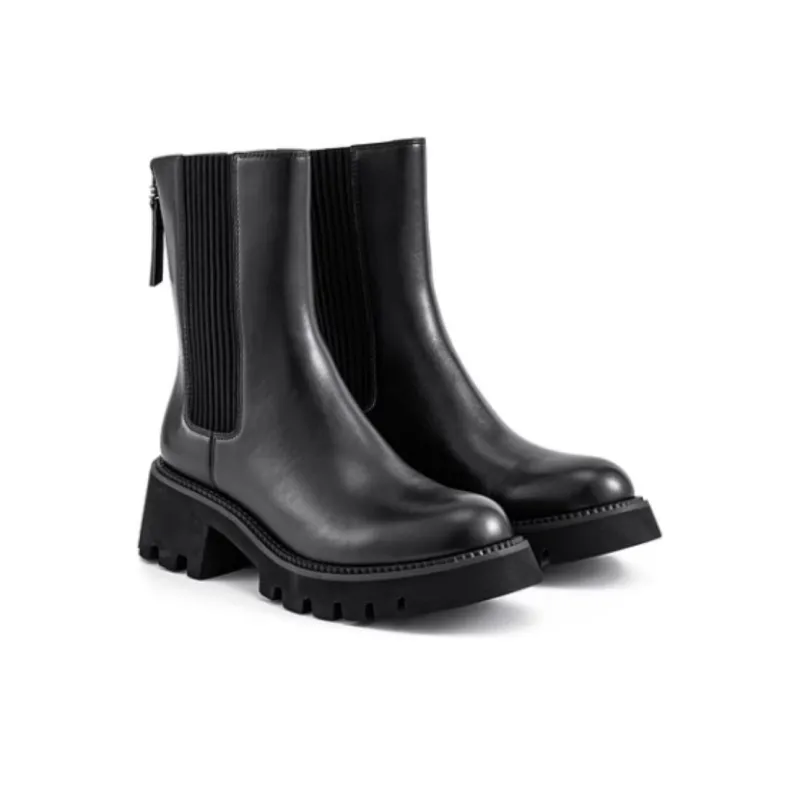 SAM EDELMAN Short Chelsea Boots Women's Black-2