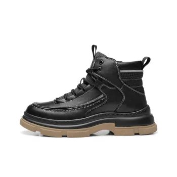 Strongman 3515 Men's Boots Winter Warm Work Boots Northeast Cold-Resistant Snow Boots Platform Trendy