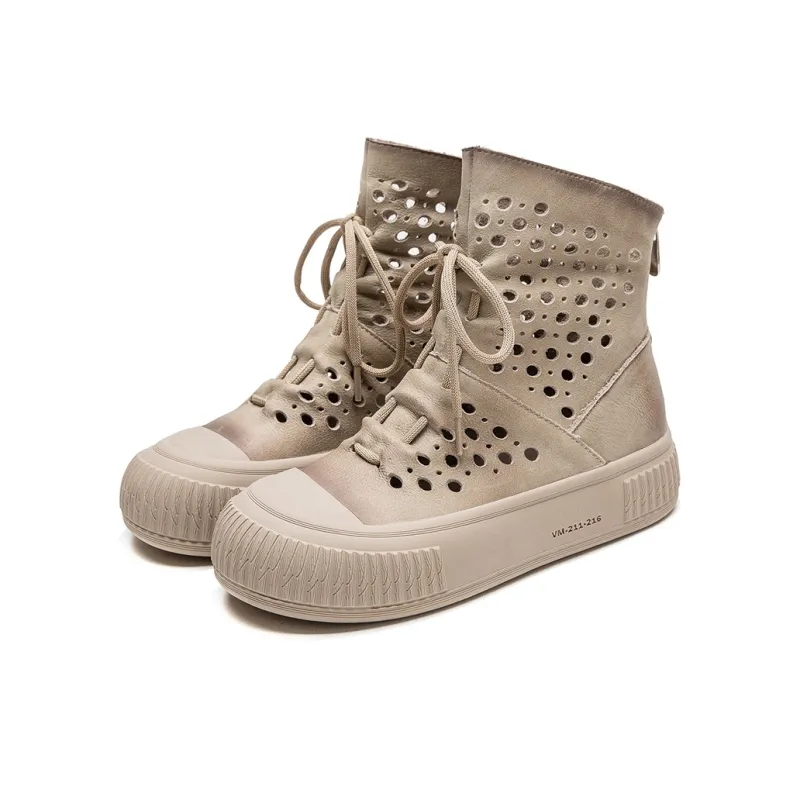 Jay Ankle Boots Women's Brown/Beige/Gray-6