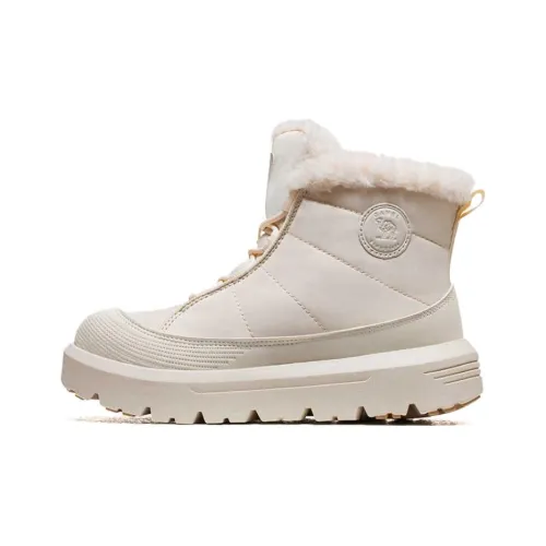 CAMEL Warm Height Increasing Crew Snow Boots Women's