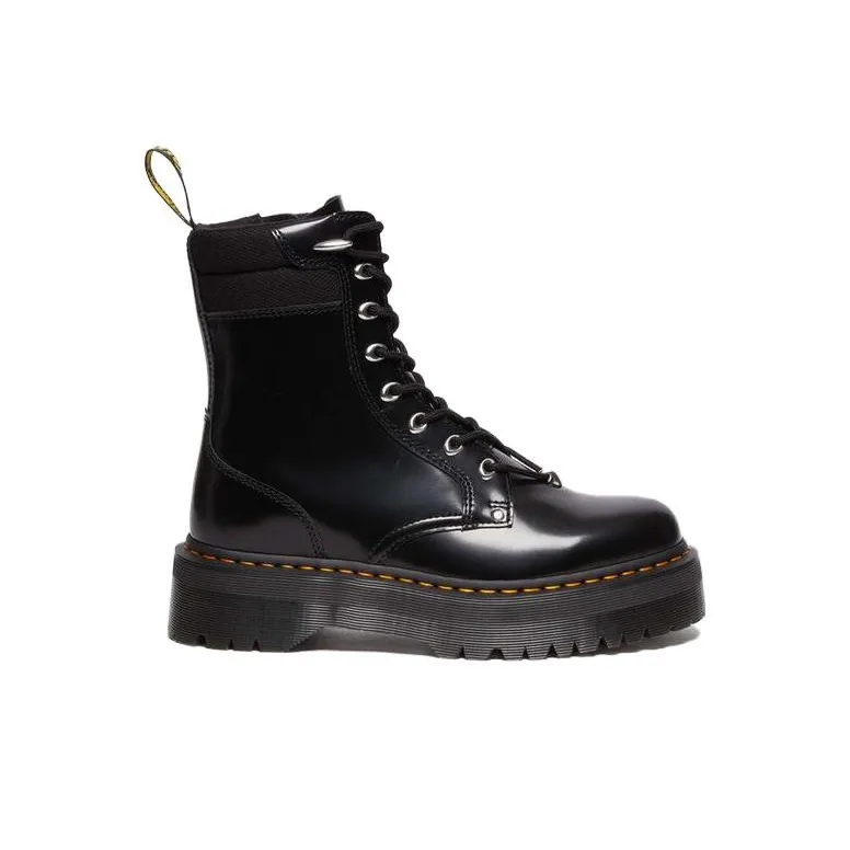Dr. Martens Jadon Ii Hardware Buttero Leather Platform Boot Black-1