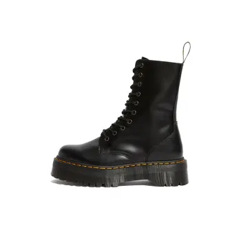 Dr.Martens Jadon High Smooth Leather Platform Boot 'Black' Women's