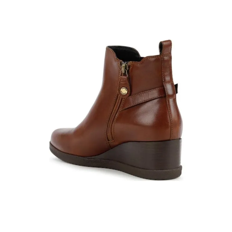 GEOX Ankle Boots Women's Brown-3