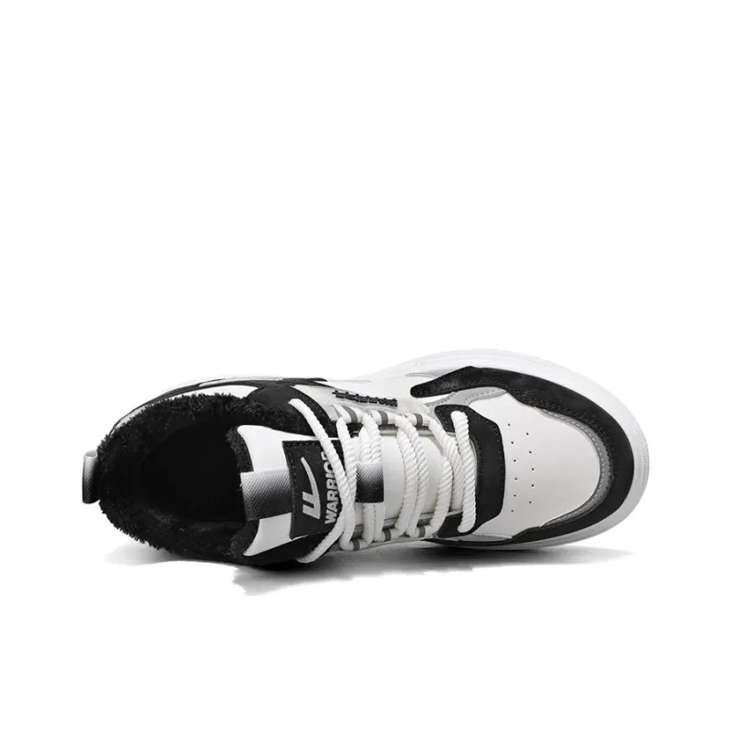 Warrior Thermal Short Snow Boots Men's Beige Black Gray-3