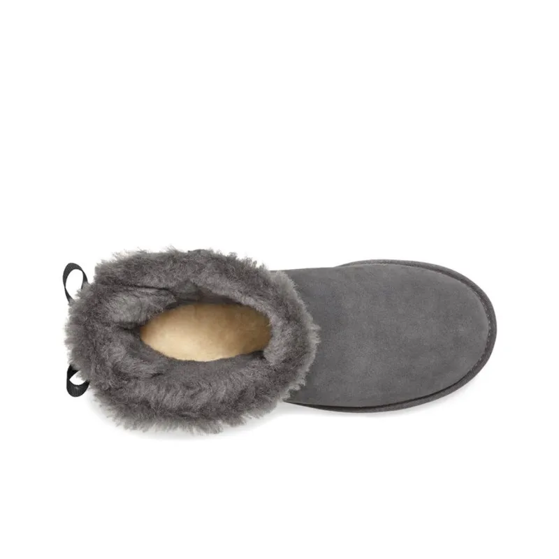 UGG Mini Continuity Bow 'Grey' Women's-4