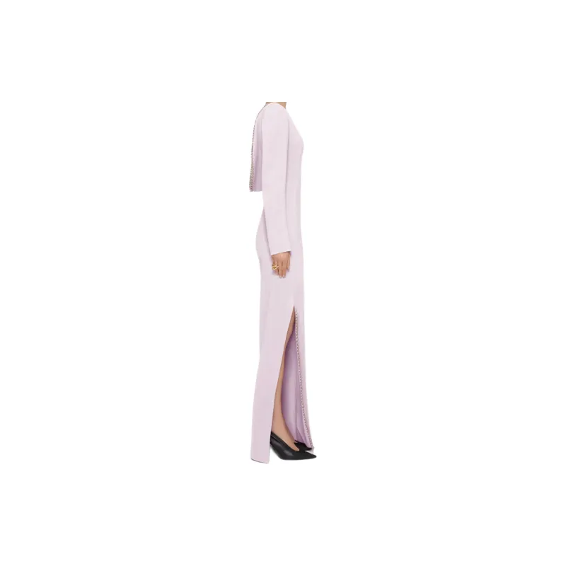 GIVENCHY FW24 Long Sleeved Dress Women's Pink-3