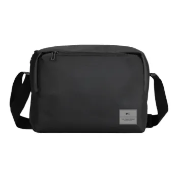 FX CREATIONS Oxford Crossbody Bag Shoulder Bag Unisex Black