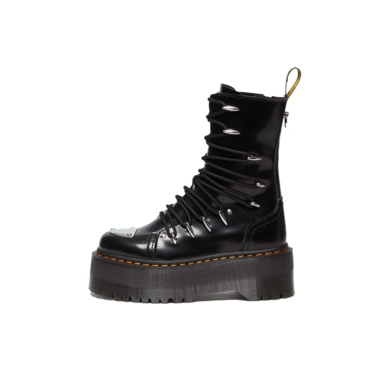 Dr.Martens Jadon Hi Ltt Max Leather Platform Boots 'Black' Women's-0