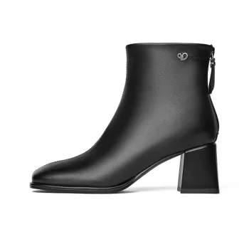 JOSINY Ankle Boots Women's Black/Ecru