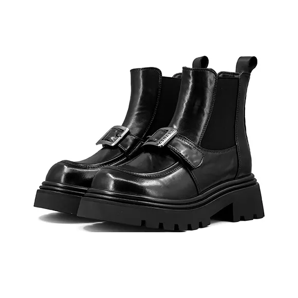 ZSBELLA Ankle Boots Women's Black/Brown-2