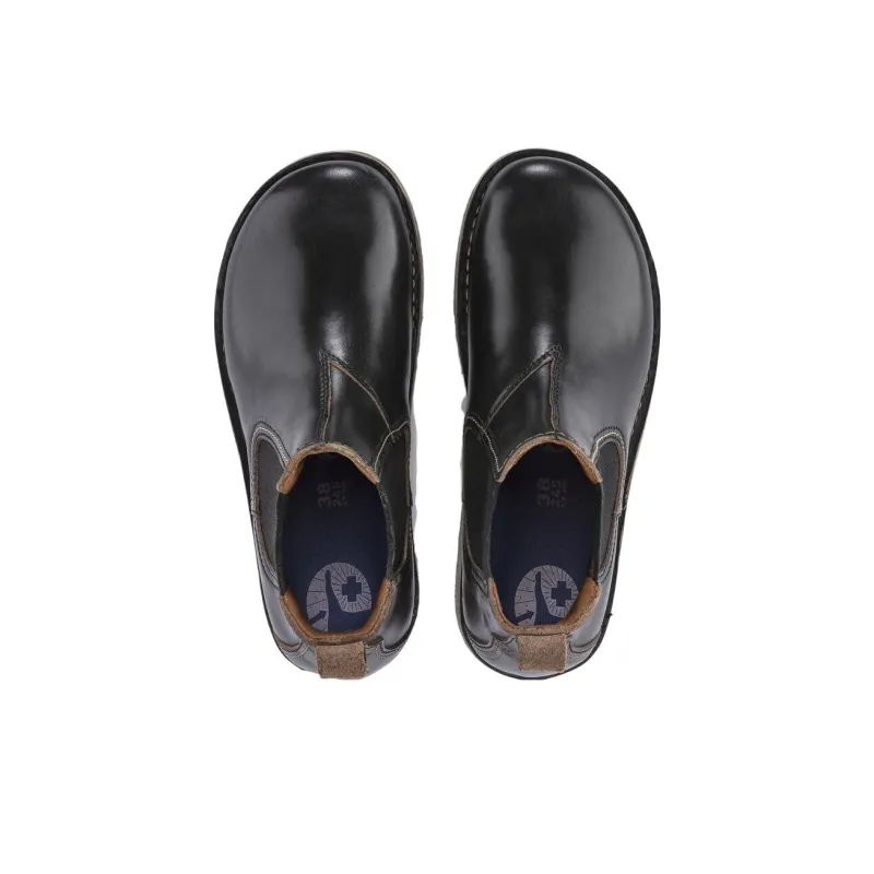 Birkenstock Crew Chelsea Boots Men's Black Narrow Fit-4