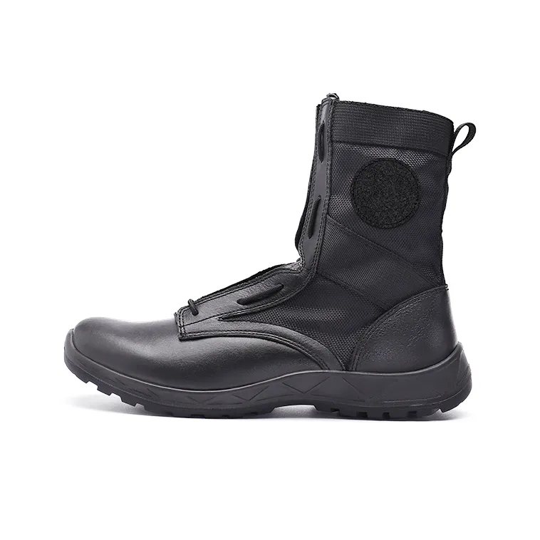 Slider Long Yan Series Cushioning, Wear Resistant Crew Outdoor Boots Men's Black-0