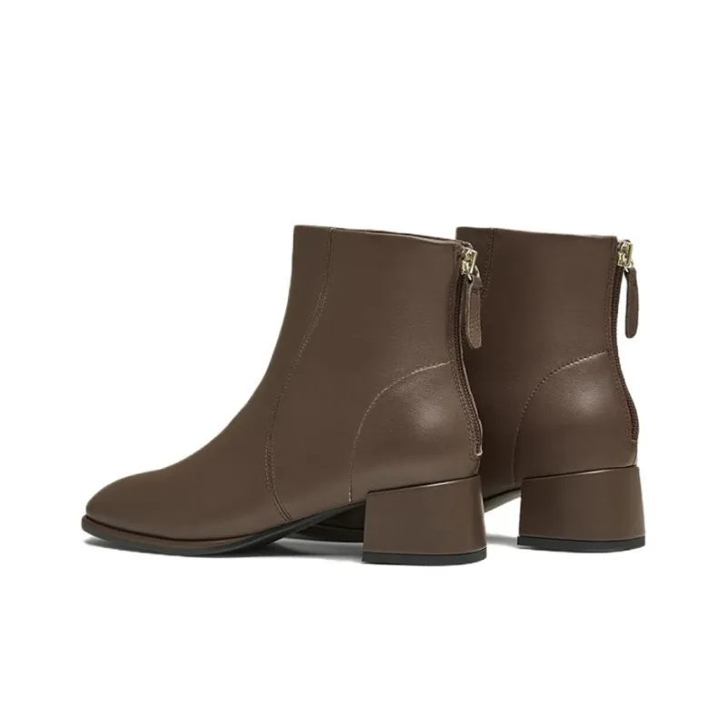 TATA Ankle Boots Women's Coffee, Gray-2