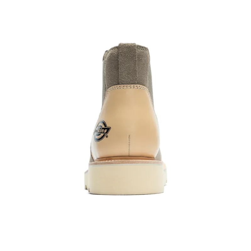 Dickies Short Chelsea Boots Men's Light Coffee-3