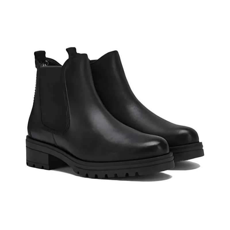 Gabor Short Chelsea Boots 3cm Women's Black-2