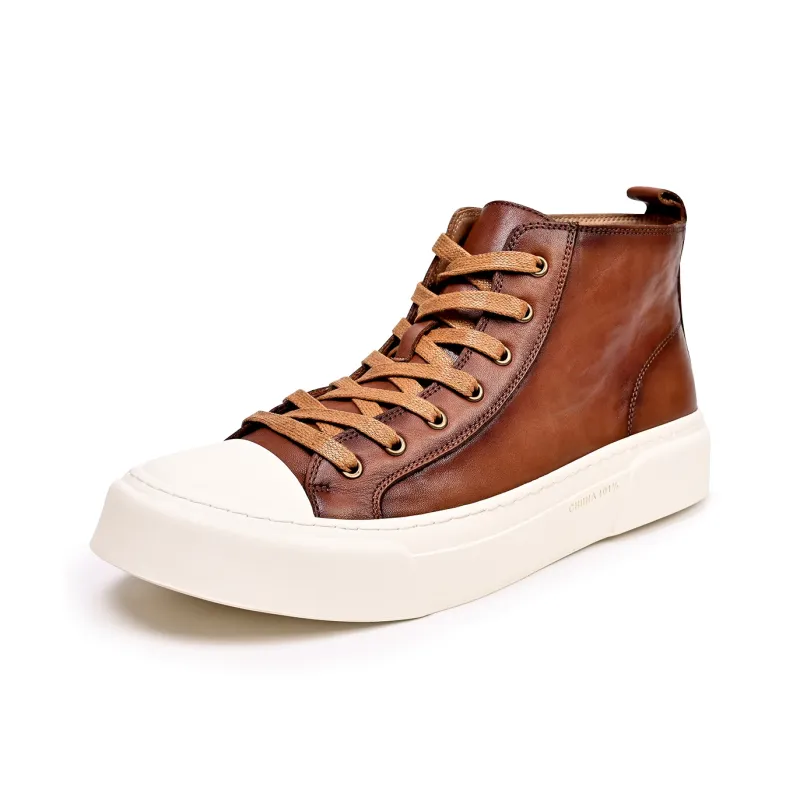 Brounvanm High-Top Skateboard Shoes Men's-7
