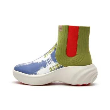 U.IN Painted Travel Shoes Si Chuan 4 Artistic Collection Chelsea Boots Women's