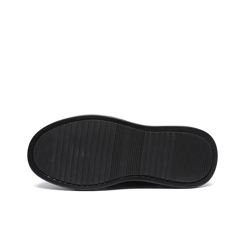 TRUMPPIPE Ankle Boots Men's Black-4